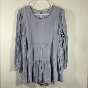 American Eagle Outfitters Light Purple Blouse